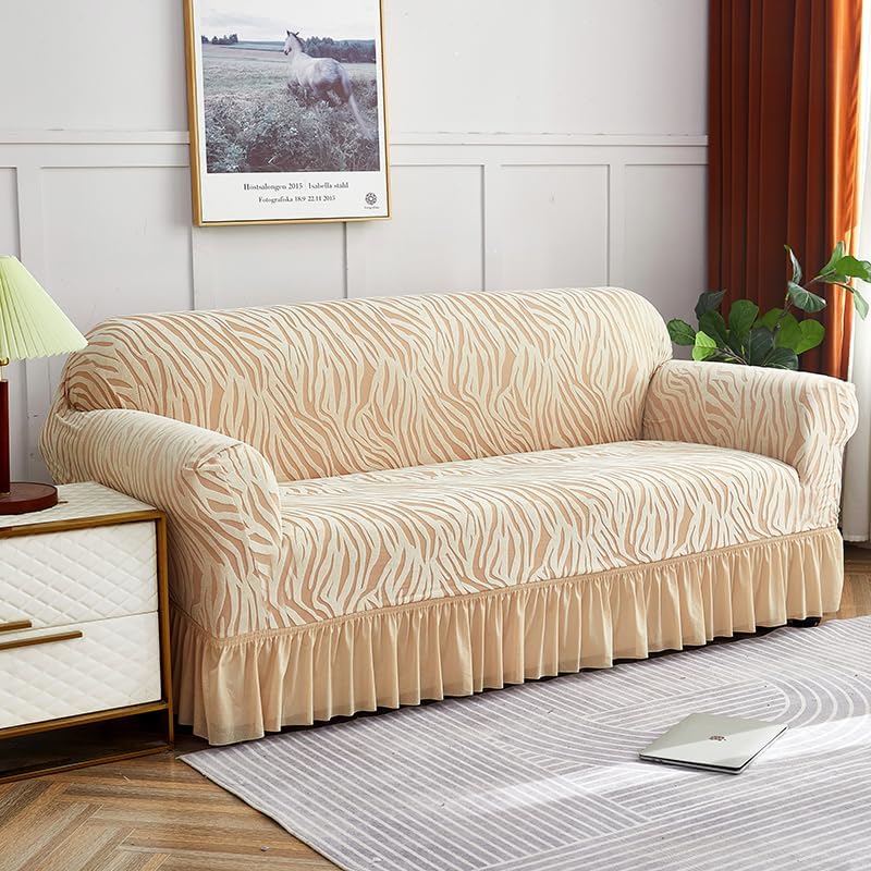 Zebra Velvet Sofa Cover (Skin)