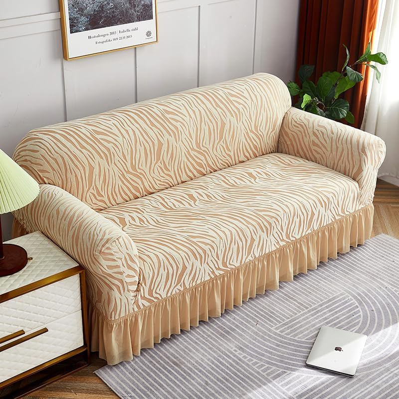 Zebra Velvet Sofa Cover (Skin)